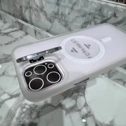IPHONE17系列 天空之鏡膚感鏡頭支架磁吸殼